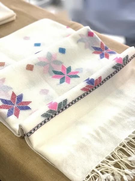 Handmade Pure Wool Swati Shawl – Traditional Islampuri Shawl