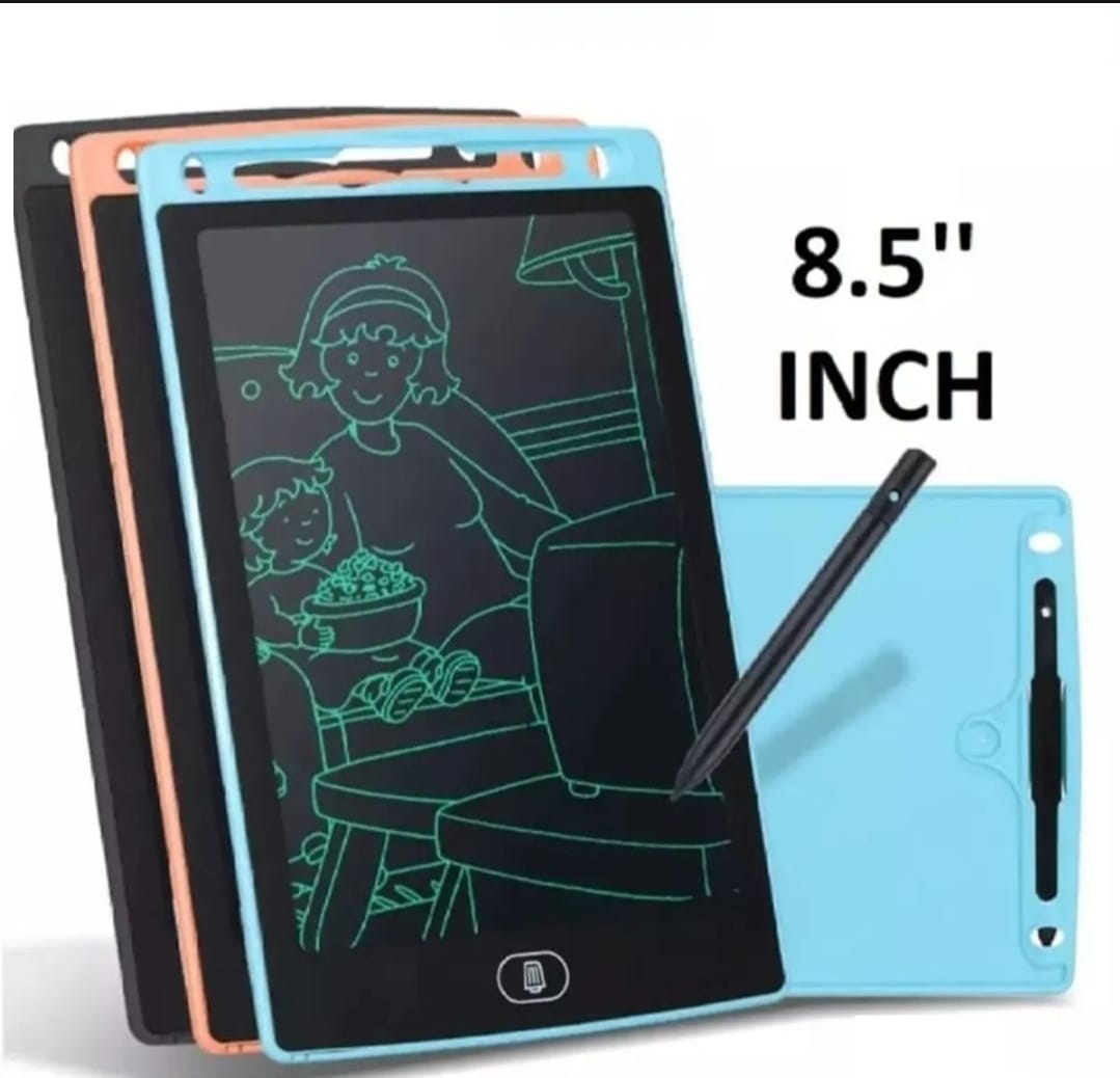 8.5 inch  LCD writing tablet for kids - digital drawing pad - erasable writing board - writing pad (random color)